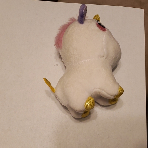 Squeezamals 3Deez Slow Rise Foam Stuffed Animal Unicorn-Nana Doll 4” Tall - Picture 5 of 5